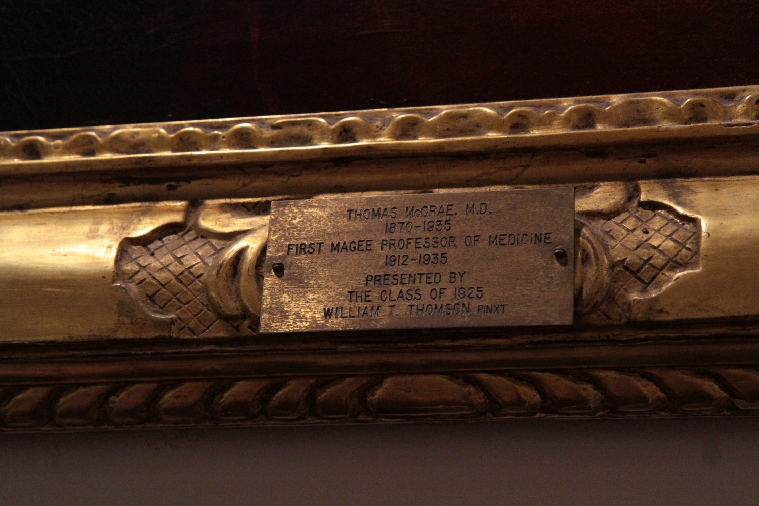 Thomas McCrae by William T. Thomson, Jefferson Medical School, Philadelphia - 02.jpg
